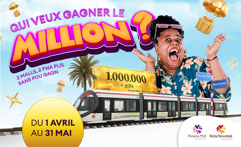 Phoenix Mall & Riche Terre Mall Lottery: Rs 1m Cash Prize 
