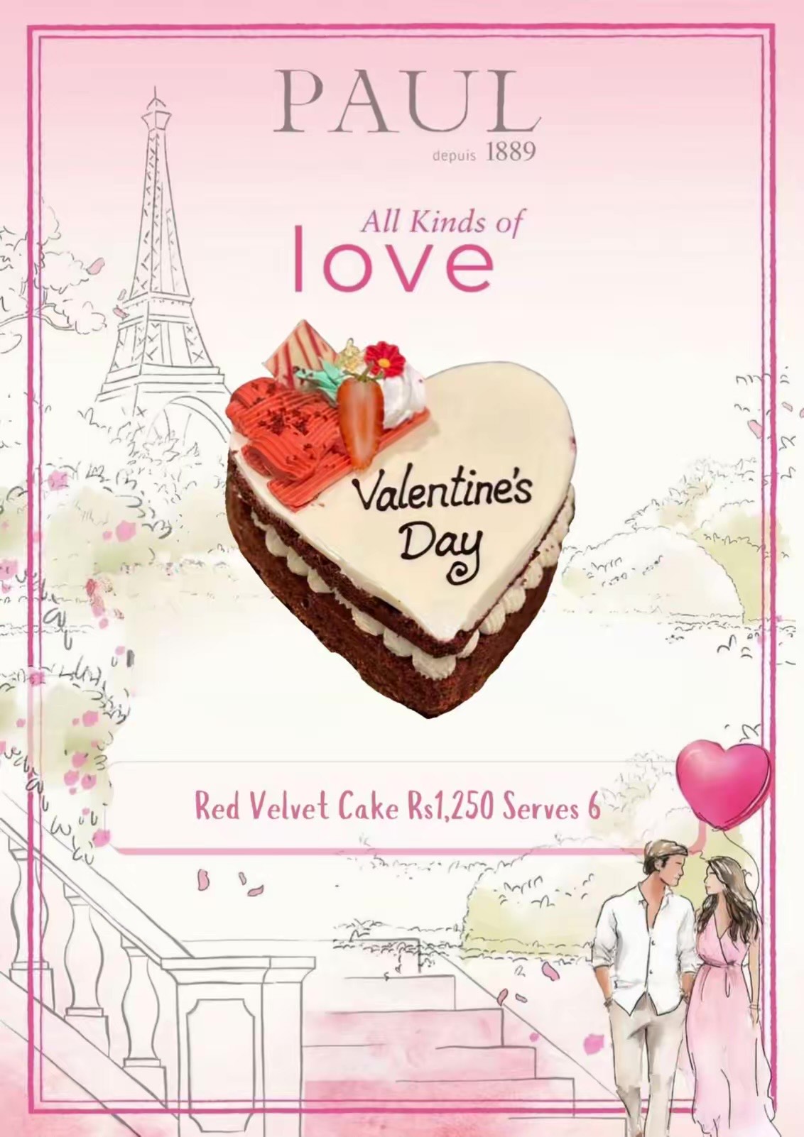 Paul Valentines day offer