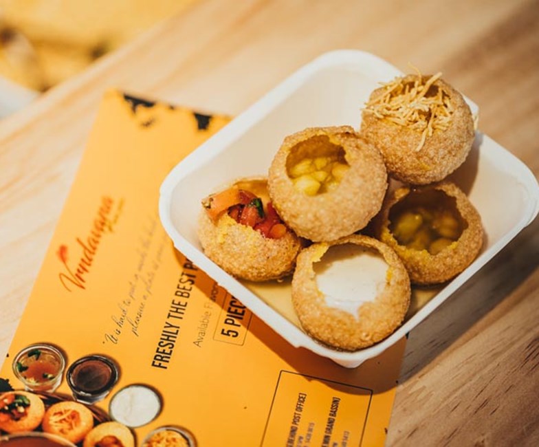 Vrndavana's Pani Puri