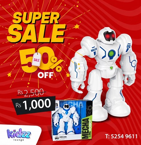 Super Sale - 50% OFF - Kidzz Lounge