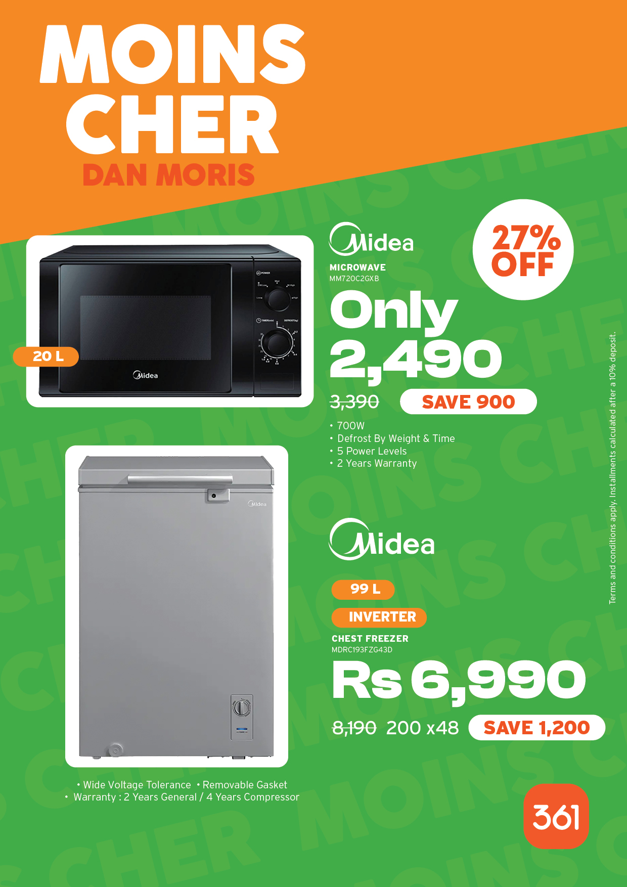 27% off - moins cher dan moris