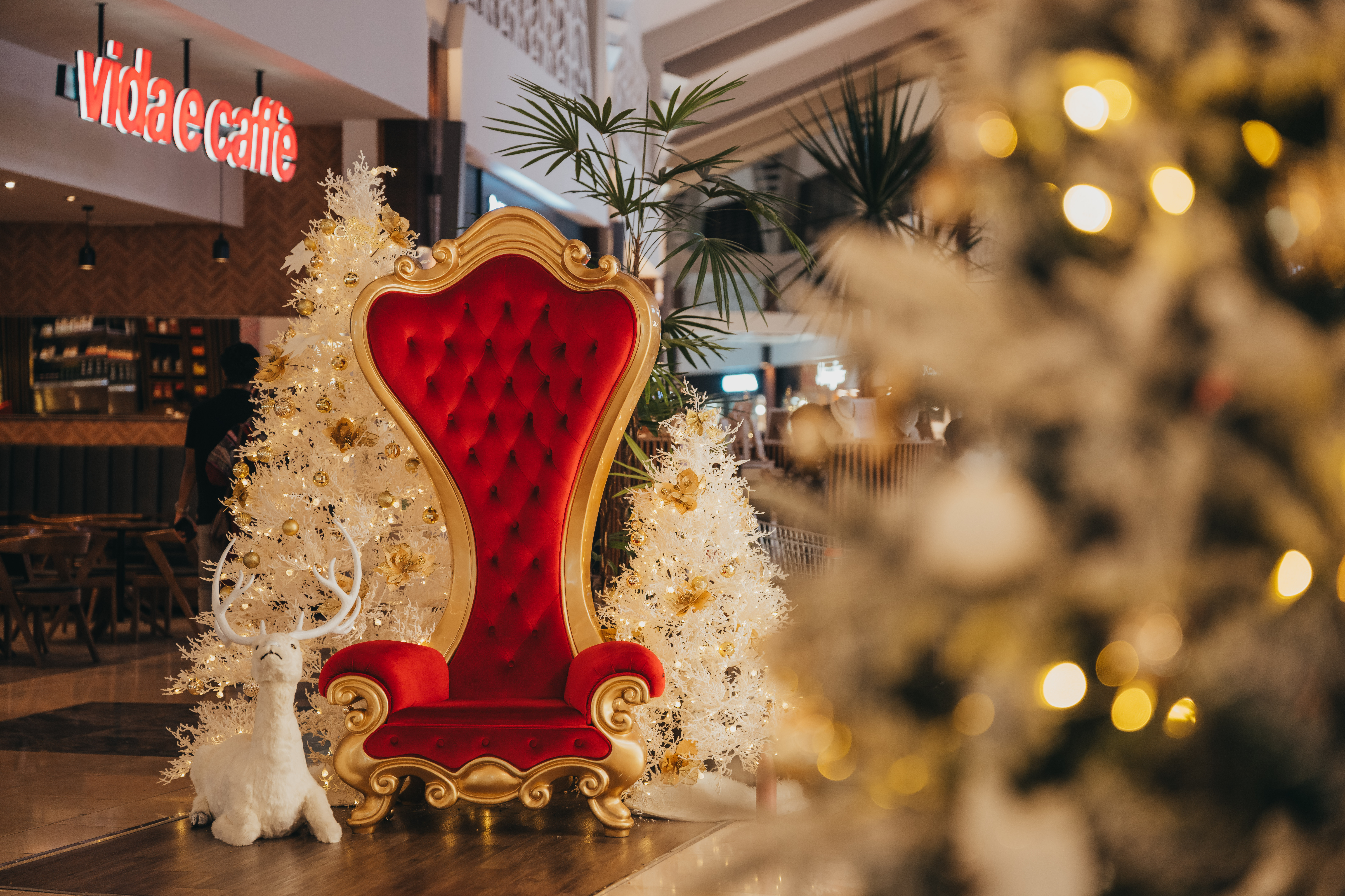 Santa’s throne