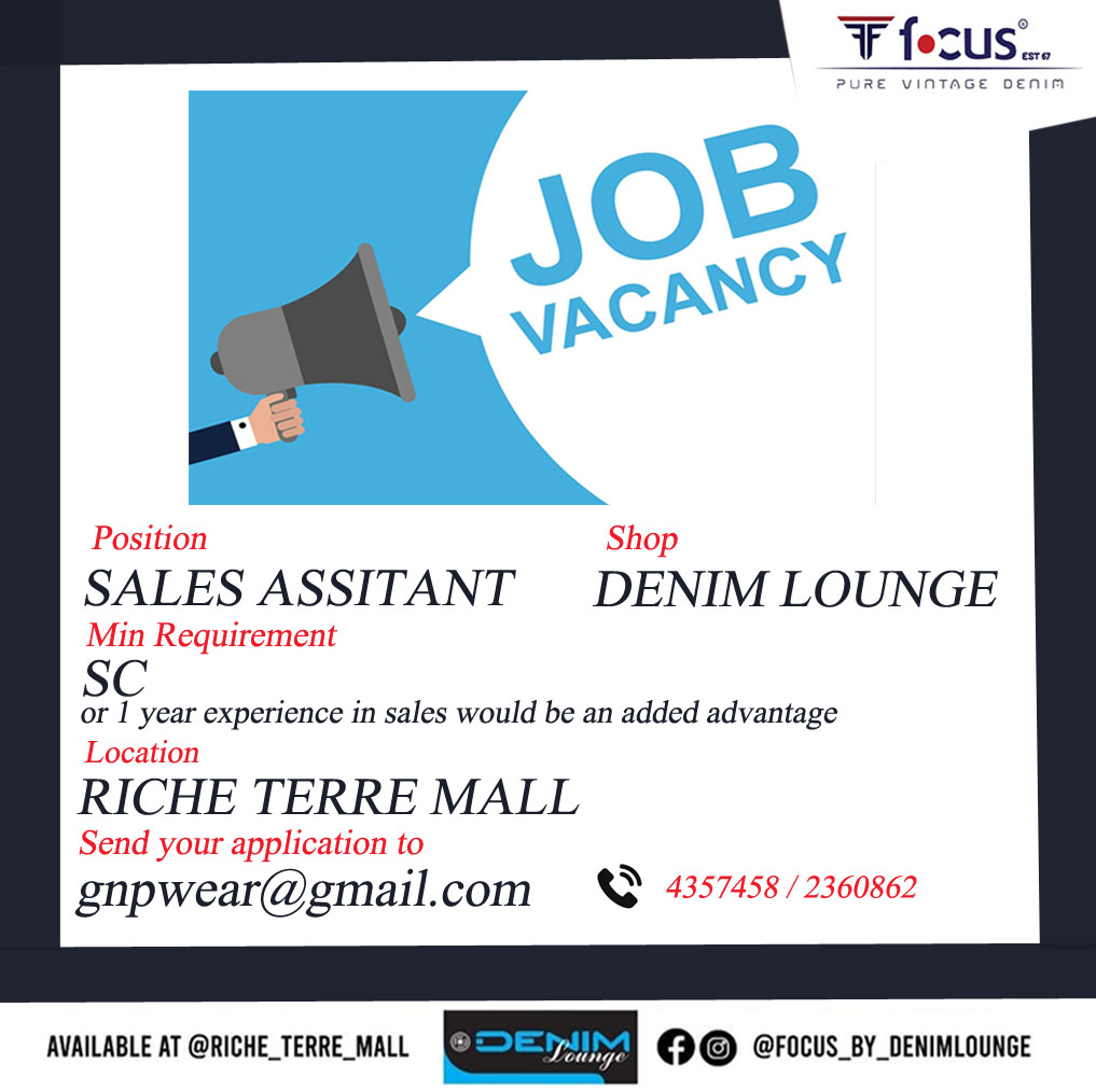 Job vacancies at Ascencia Malls Jobs in Mauritius